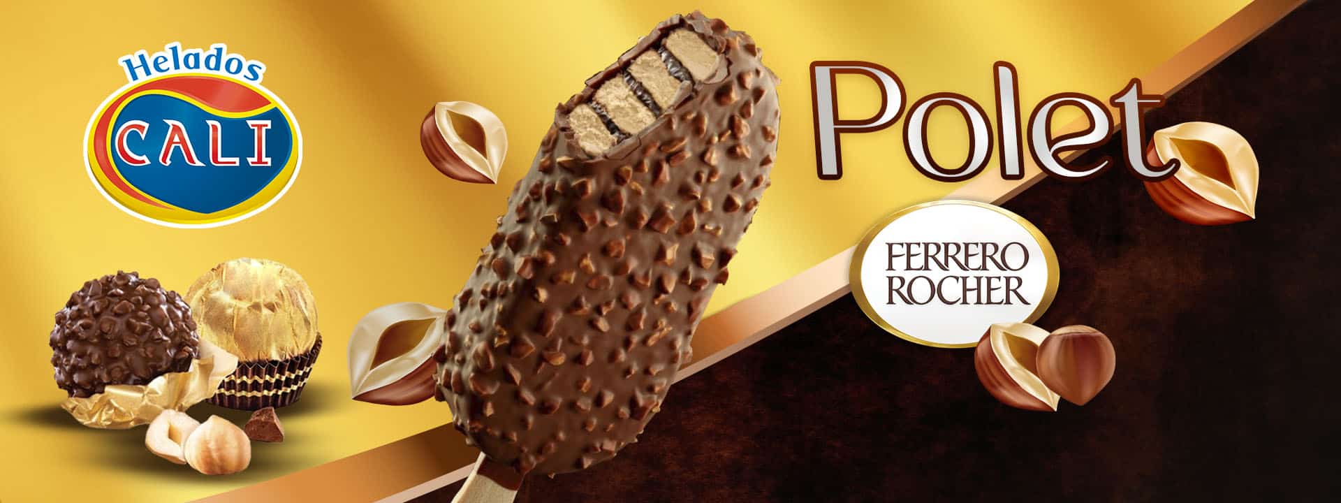 Helado Polet Ferrero